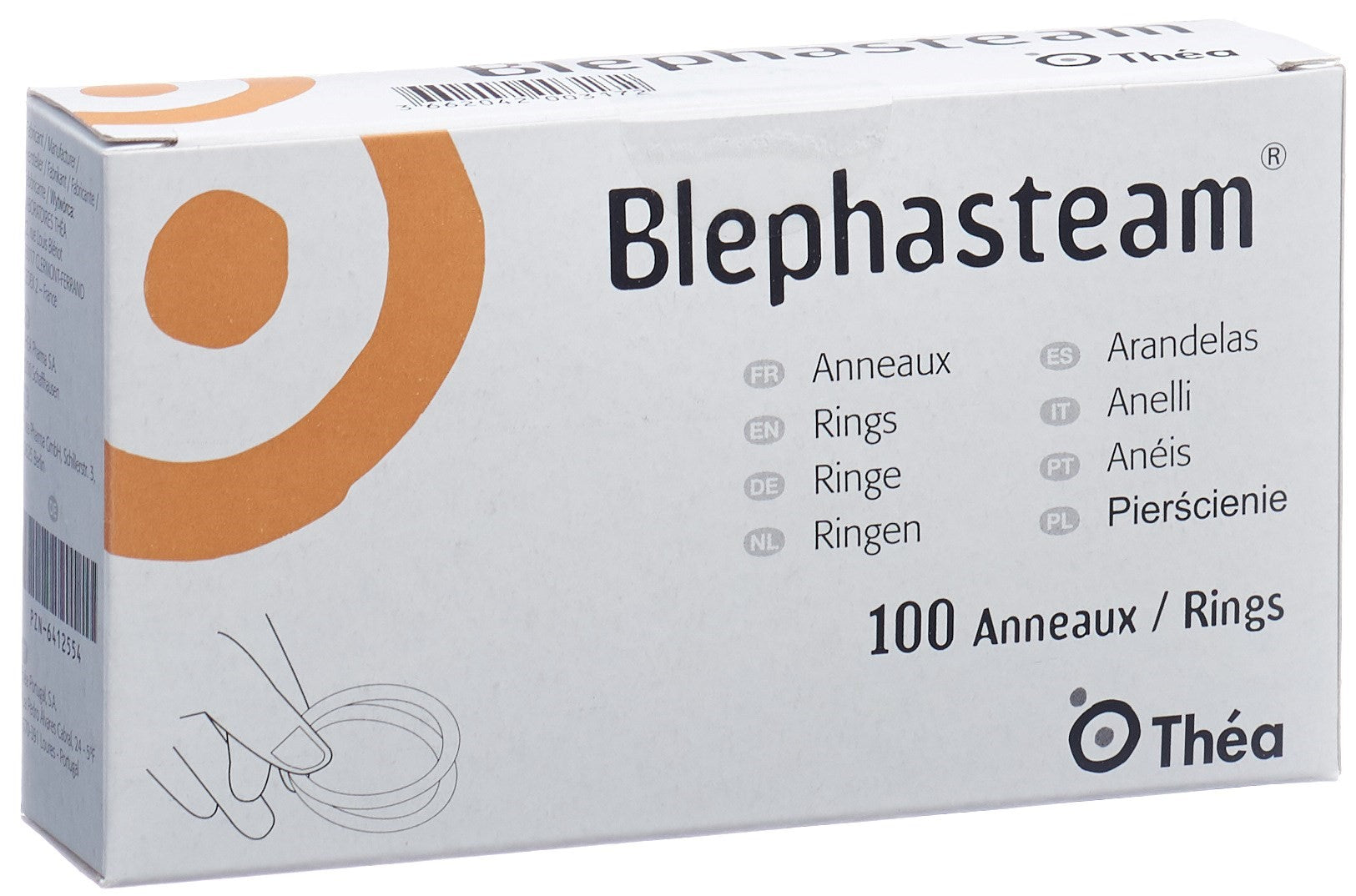 BLEPHASTEAM Lunettes Chauffantes pour Yeux Secs | 100 Anneaux