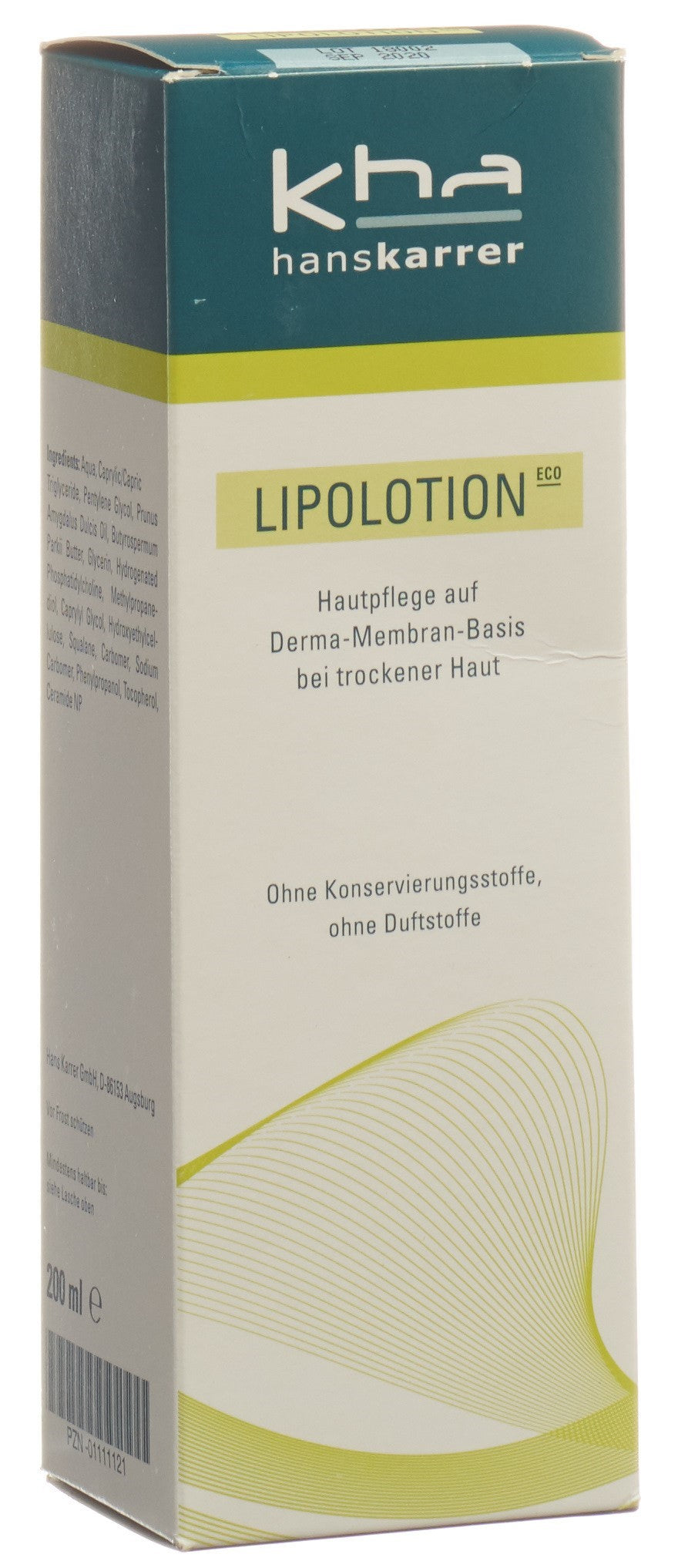 HANS KARRER Lipolotion Soin Amincissant Intense | Tube 200 ml