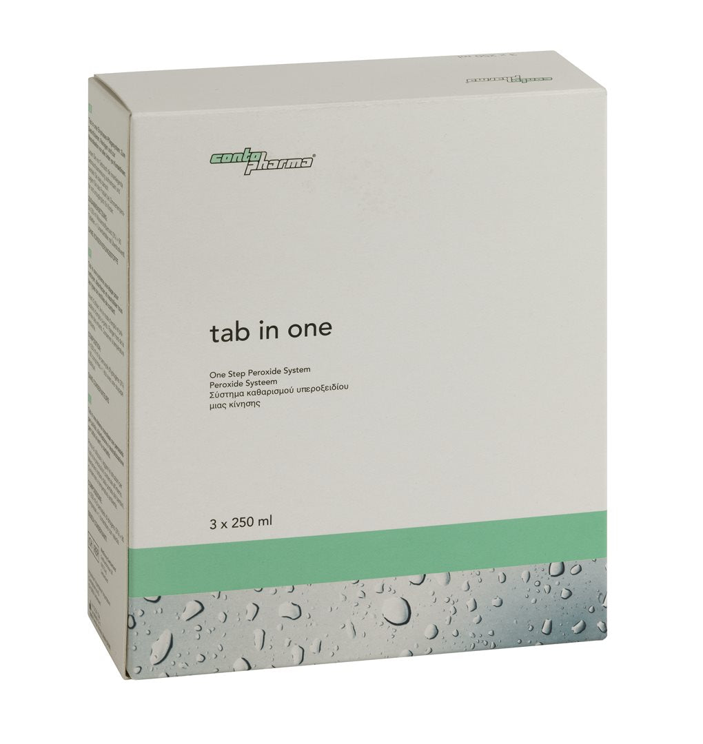 CONTOPHARMA Peroxid System 3 x 250 ml | Nettoyage Complet Lenses