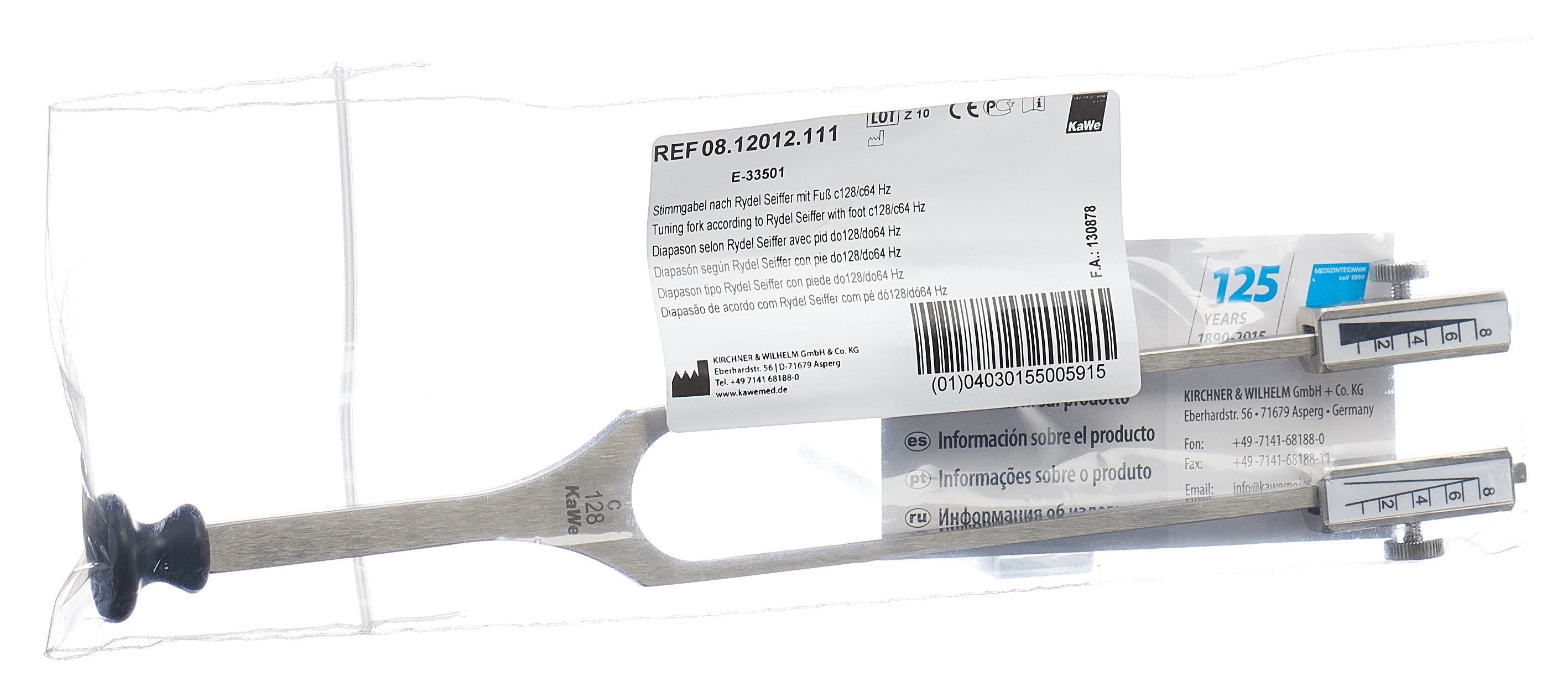 KAWE Diapason Rydel Seiffer C128/C64 Diagnostic Neurologique | Appareil Médical