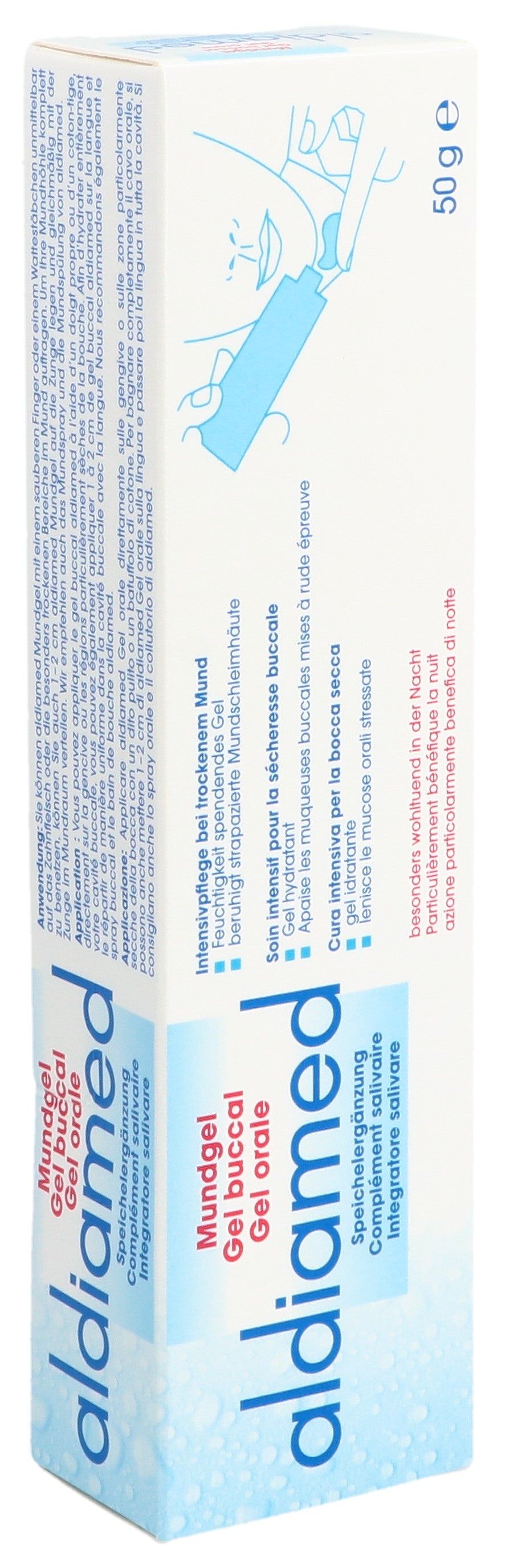 ALDIAMED Gel buccal pr bouche sèche tb 50 g