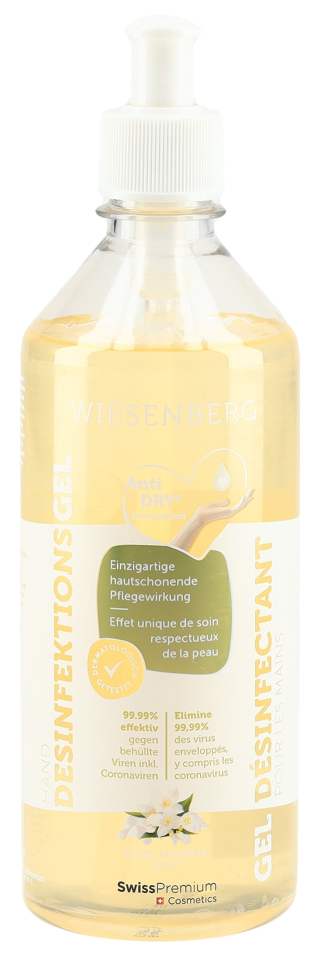 WIESENBERG Gel désinf mains Wild Jasmine 500 ml