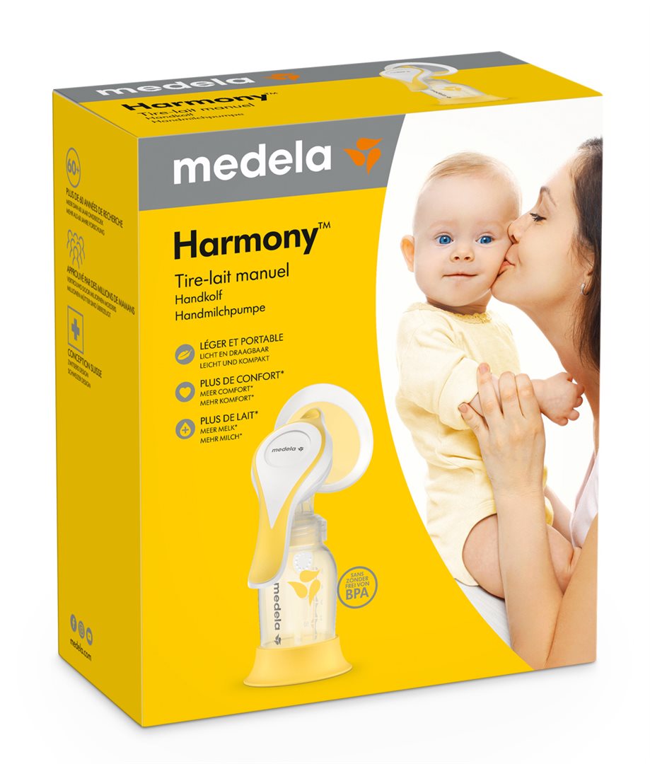 Medela Harmony Flex Tire-Lait Manuel Confortable | Pour Maman