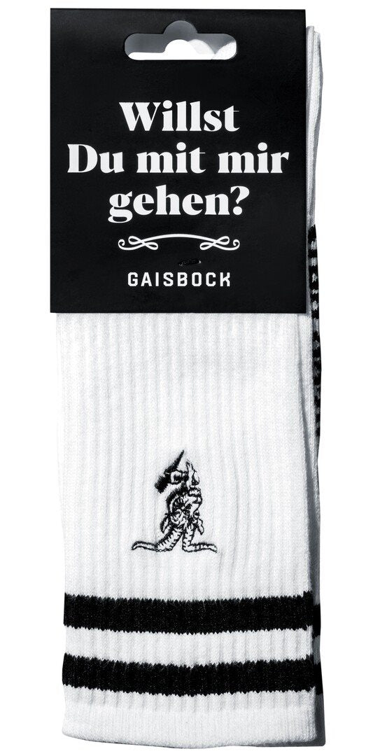 GAISBOCK Chaussettes Compression 42/45 Blanc Confort & Soutien | 1 Paire