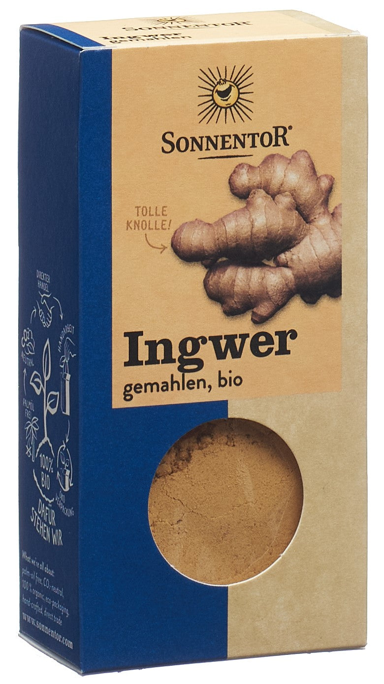 SONNENTOR Gingembre Moulu BIO - Bien-être Digestif | Sachet 30 g