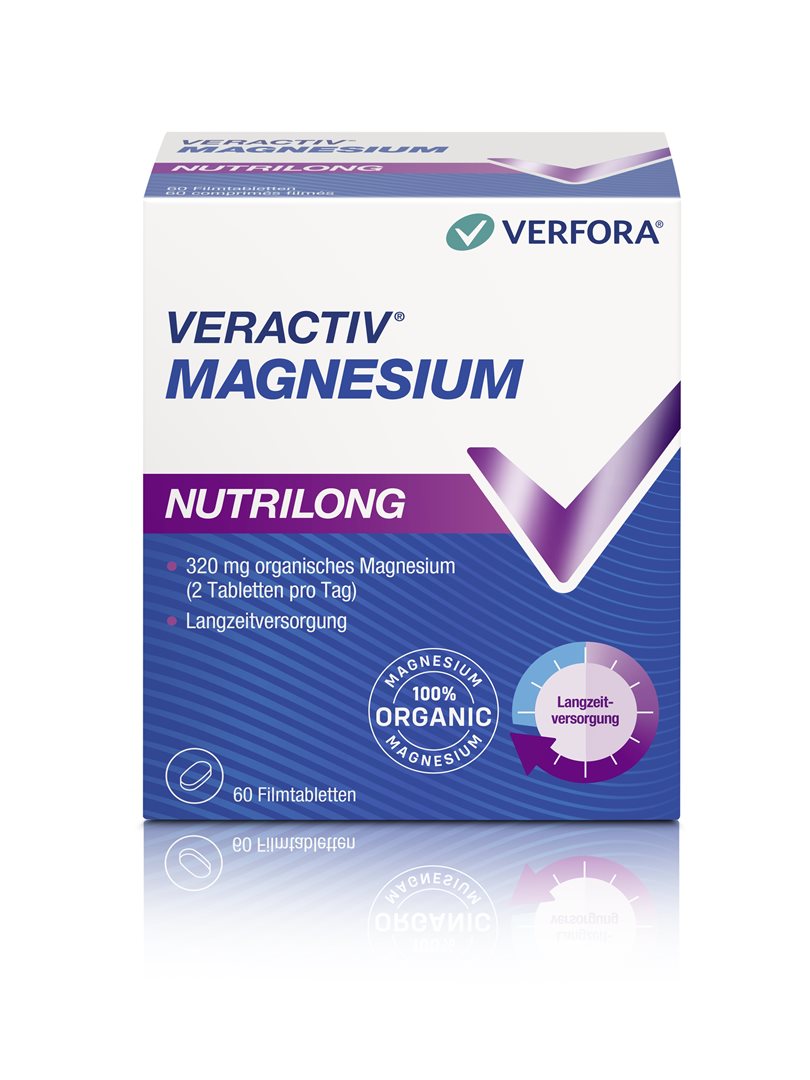 VERACTIV Magnesium Nutrilong cpr 60 pce