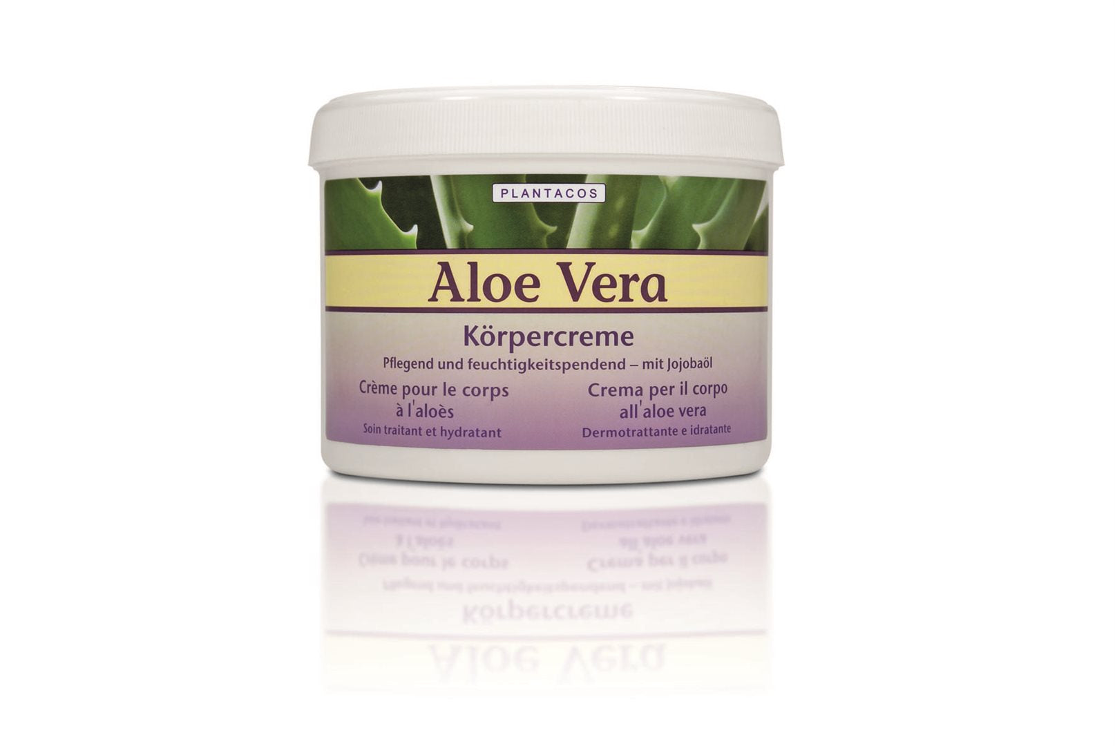 PLANTACOS Crème Corps Aloe Vera Hydratante | 500 ml