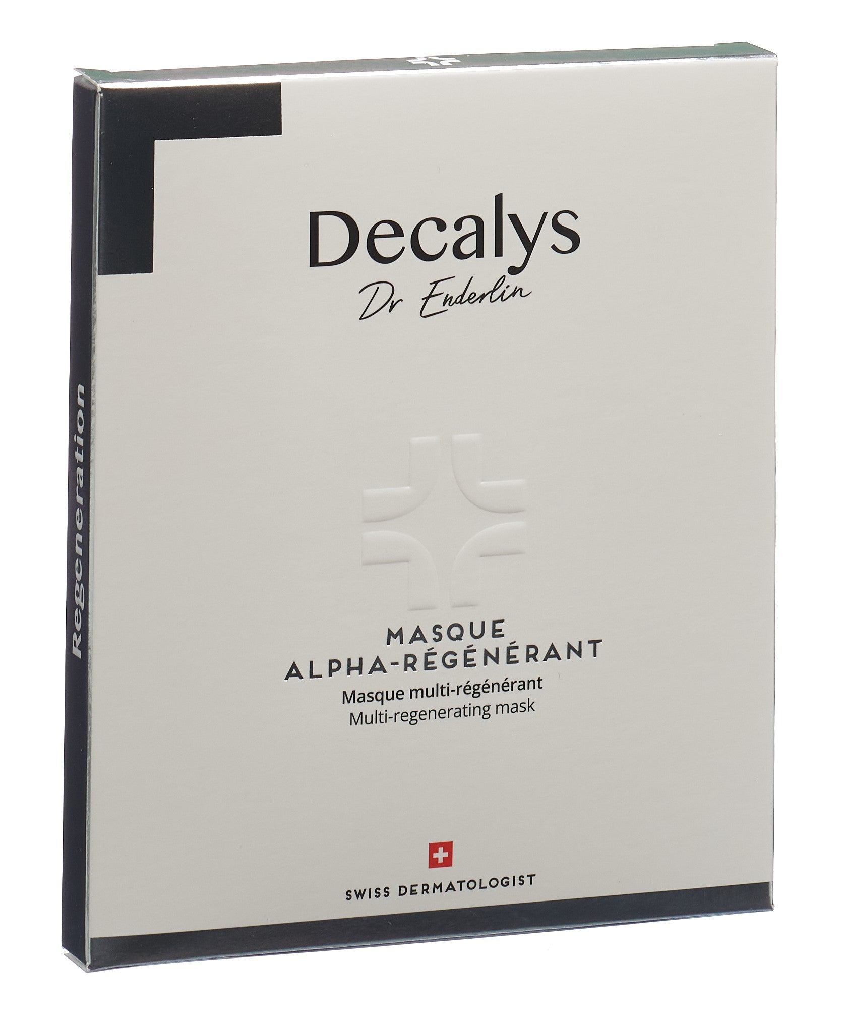 DECALYS Masque Alpha-Régénérant 3 Pièces | Soin Visage Anti-Âge