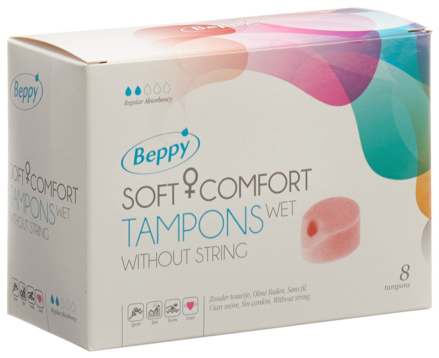 BEPPY Soft Comfort Tampons Hygiéniques | Lot de 8 pièces