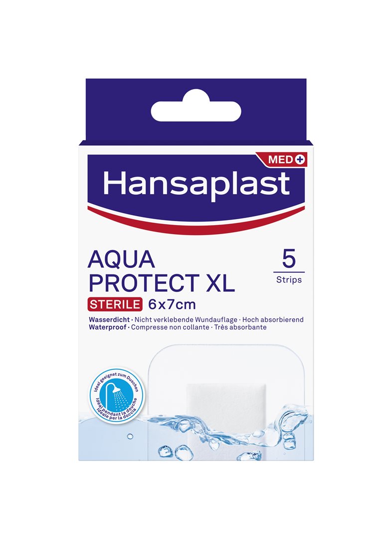 HANSAPLAST Aqua Protect XL Pansements Imperméables 5 Pièces