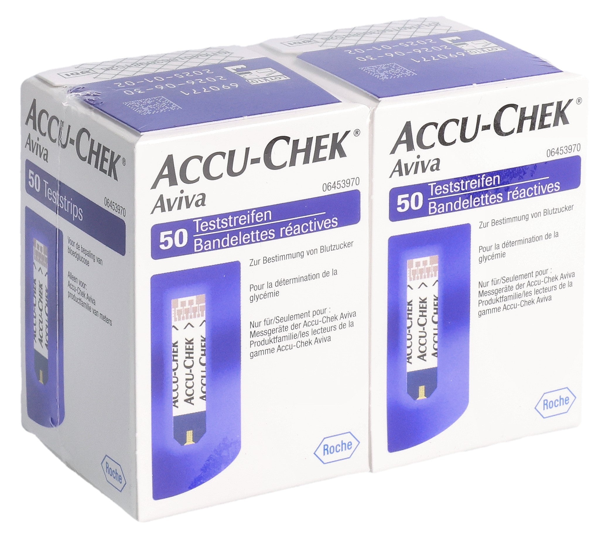 ACCU-CHEK (IP-APS) Aviva bandelettes 2 x 50 pce