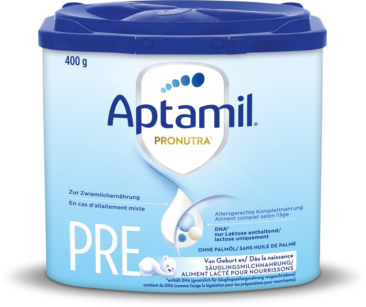 Aptamil Pronutra PRE Lait infantile 1er âge | Boîte 400 g