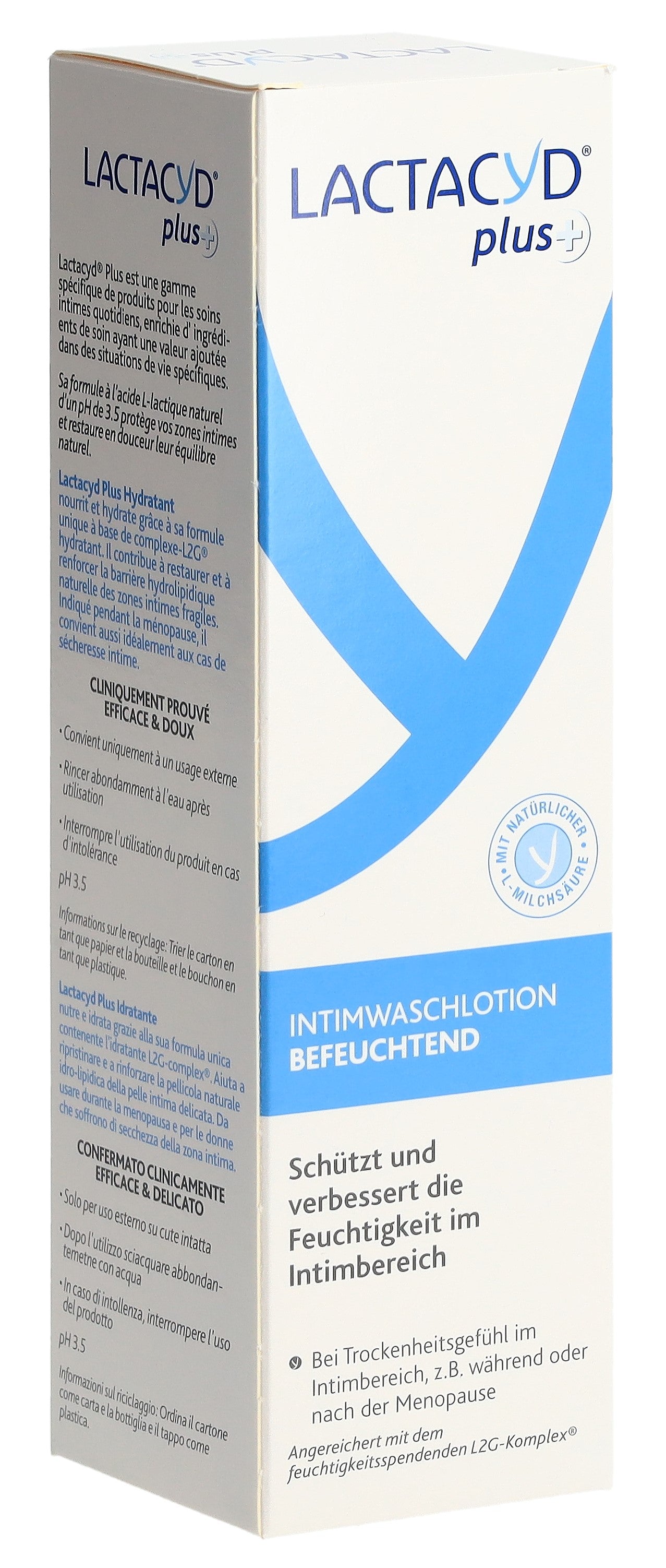 LACTACYD Plus+ Soin Intime Hydratant 250 ml