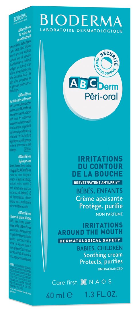 BIODERMA ABCDerm Péri-Oral Crème Apaisante | 40 ml
