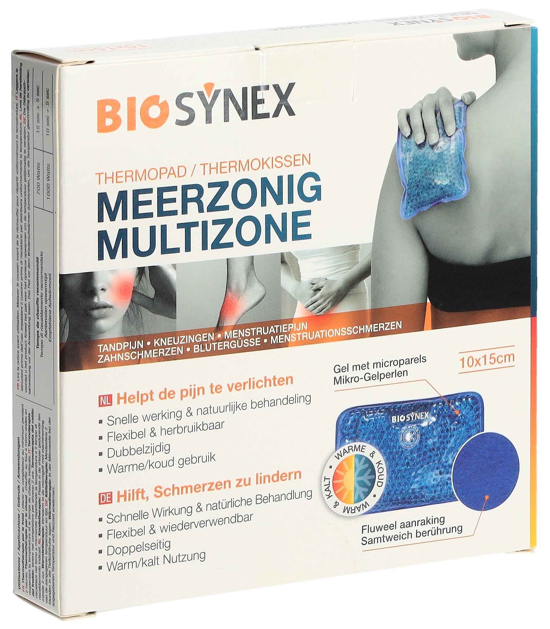 BIOSYNEX Compresse Chaud Froid 10 x 15 cm Soulage Douleurs | Multizone