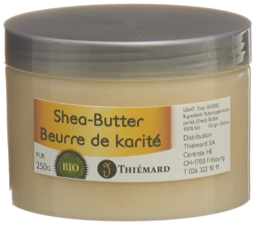 THIEMARD Beurre de Karité Bio 100% Pur 250g | Soin Nourrissant