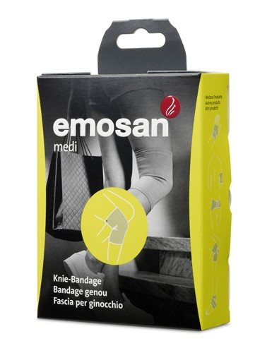 EMOSAN Genouillère de Compression Taille M | Soutien et Confort