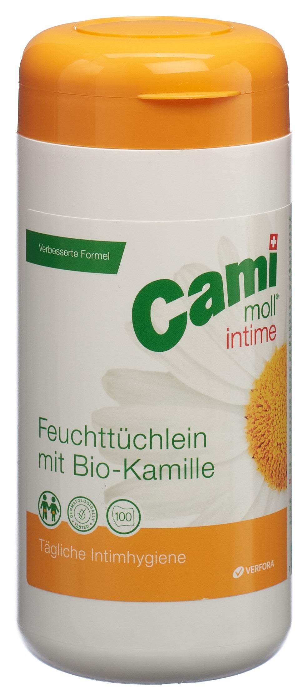 CAMI MOLL Lingettes Intimes Douceur | Lot de 100 Lingettes