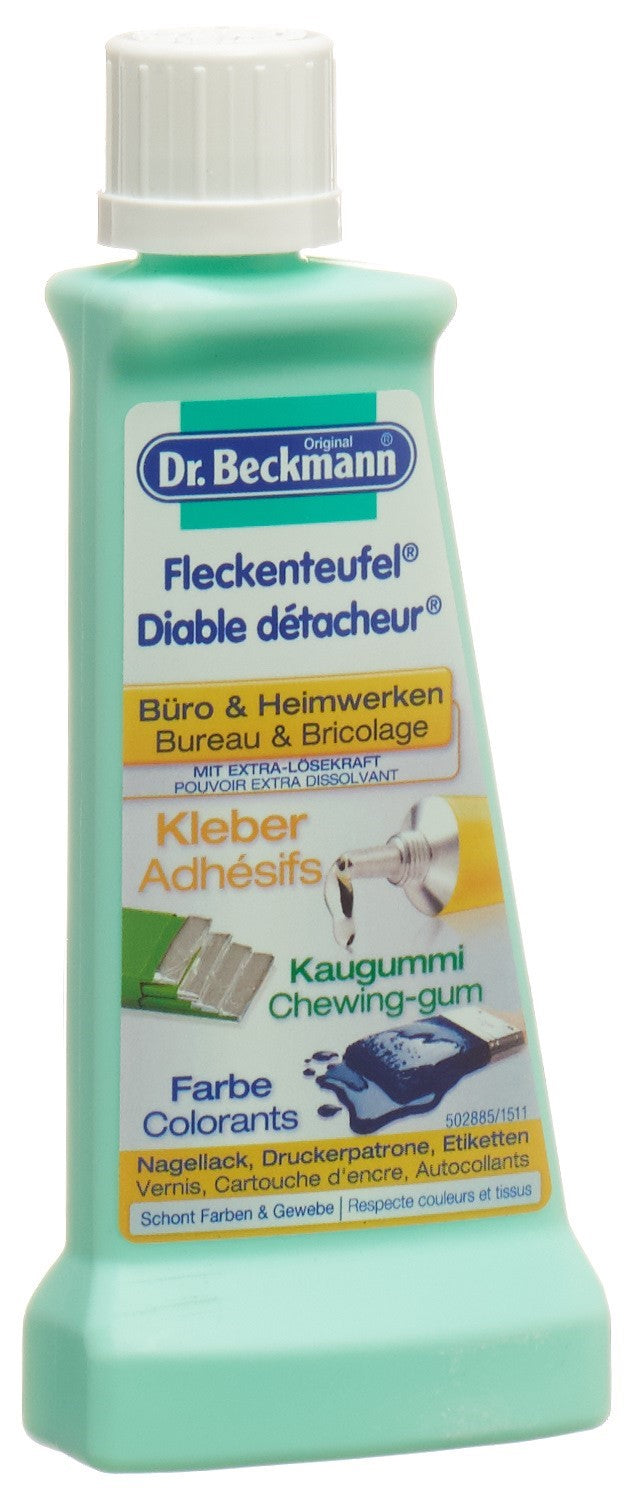 DR BECKMANN Diable Détacheur Bureau & Bricolage 50 ml | Nettoyant Puissant