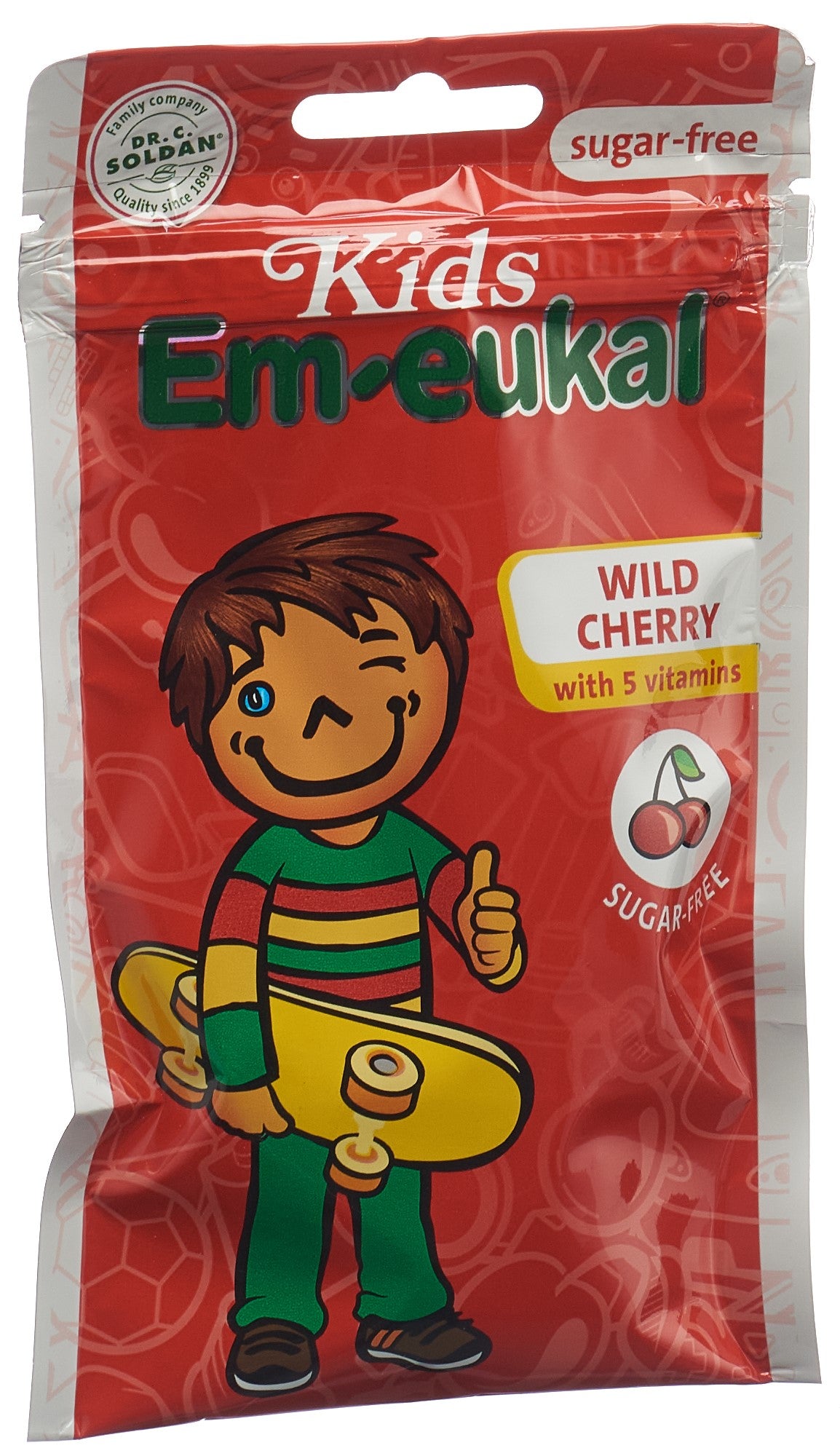 Soldan Em-Eukal Enfants Cerises Sauvages Sucres 75g | Douceur Apaisante