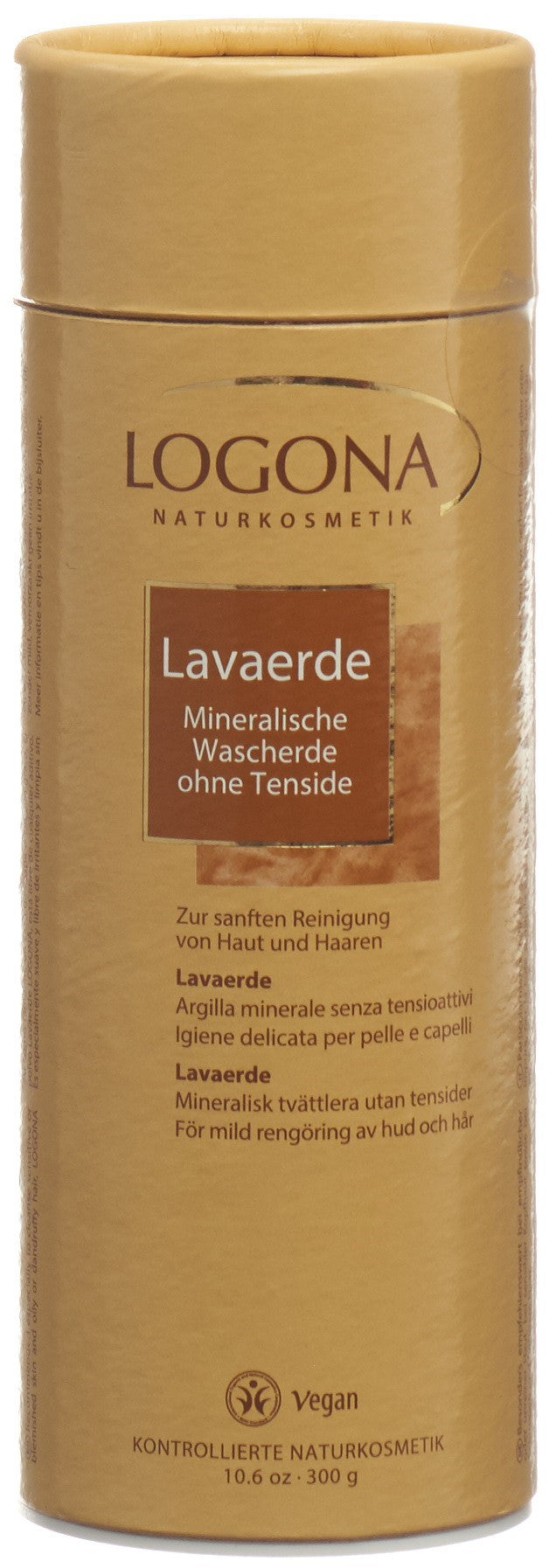 LOGONA Poudre de Rhassoul Soin Cheveux & Corps 300 g