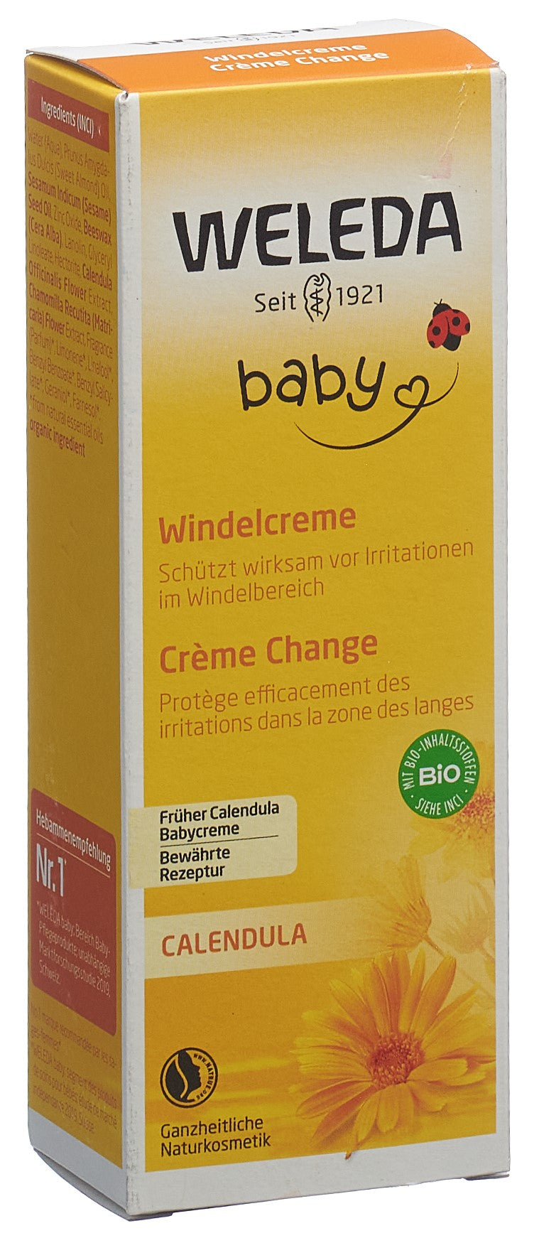 WELEDA BABY crème change calendula tb 75 ml