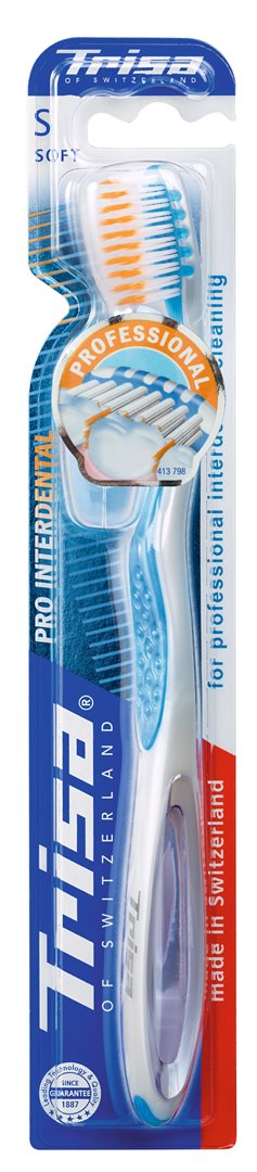 TRISA Pro Brosse Interdentaire Soft Soin Gencives | 1 Brosse