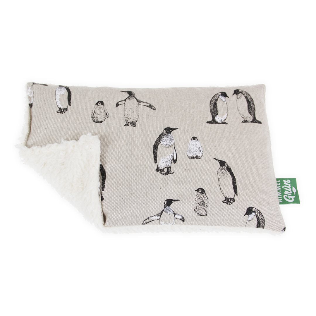 HIMMELGRÜN Coussin Noyaux Cerise 30x20cm Pingouin Douceur Apaisante | Chaleur