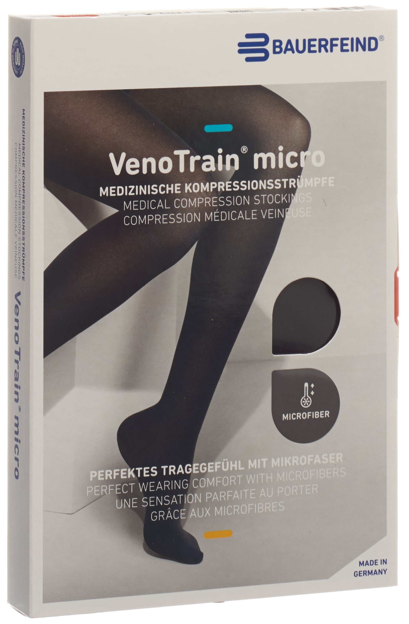Bauerfeind GenuTrain S Pro Genouillère Compression CCL2 M Noir 1 Paire