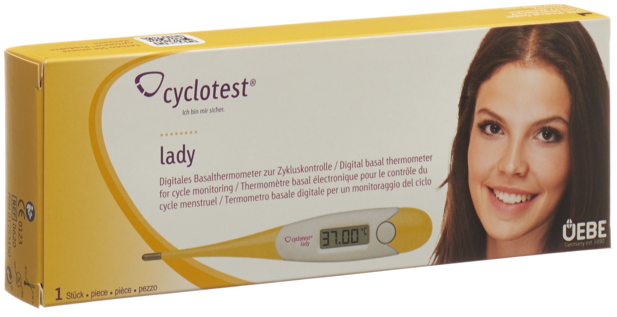Cyclotest Lady Thermomètre Féminin Digital Précis | Suivi Fertilité