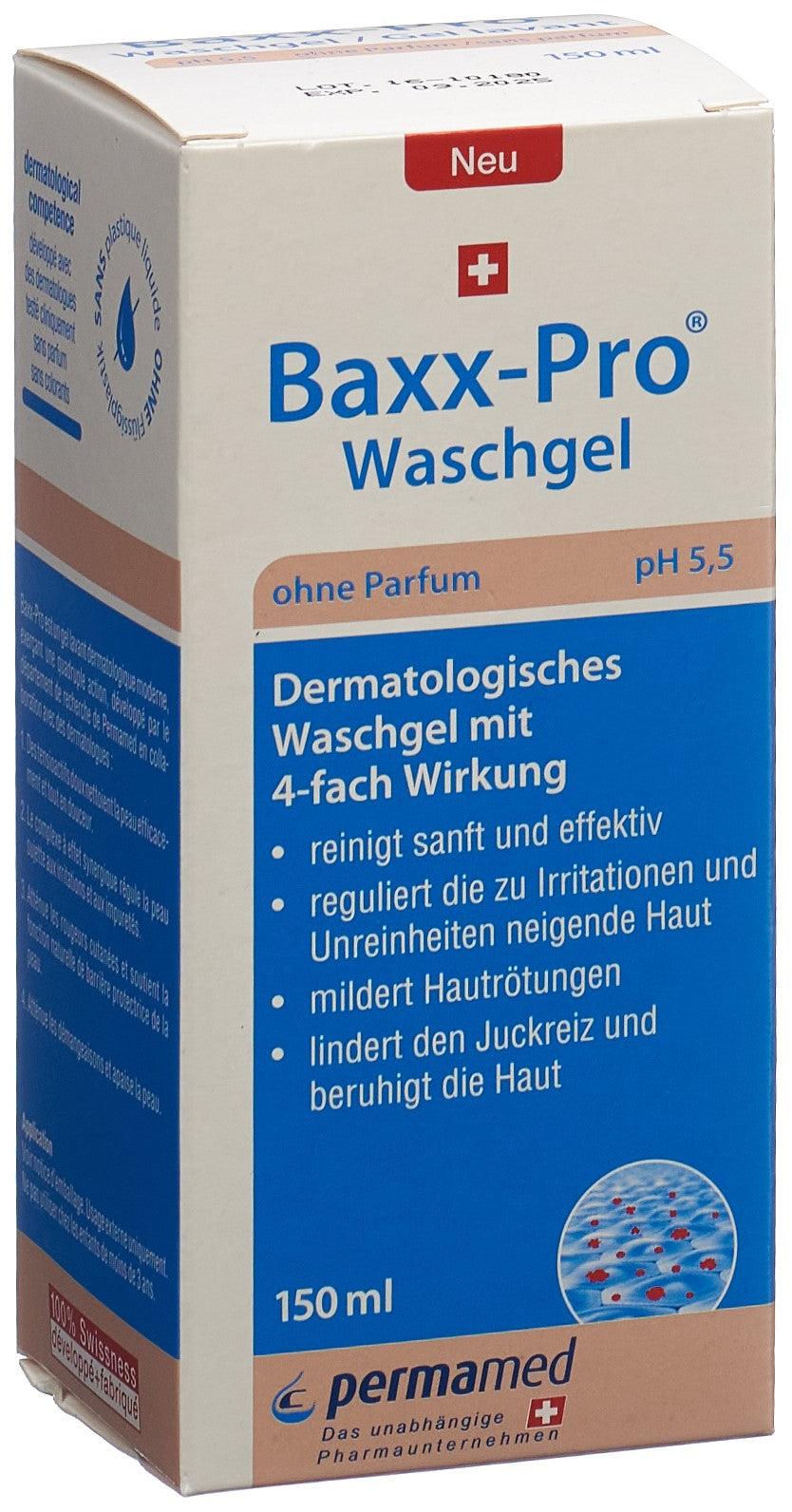 BAXX-PRO Gel Lavant Apaisant | 150 ml