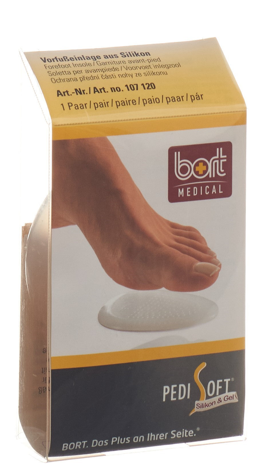 BORT Pedisoft Semelles Avant-Pied Confort & Soulagement | 1 Paire