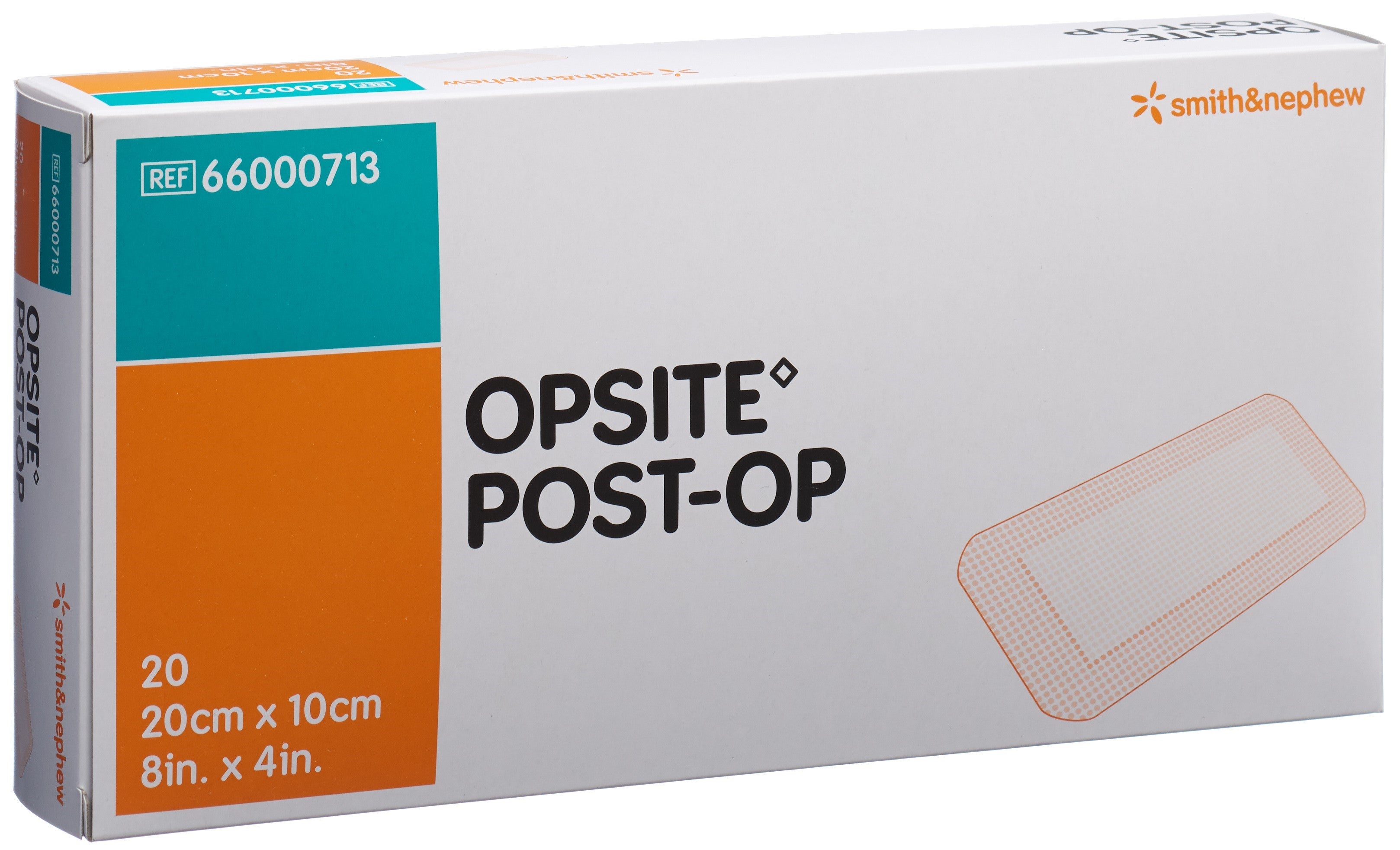 OPSITE POST OP Pansement Film 20x10cm Stérile 20 Sachets