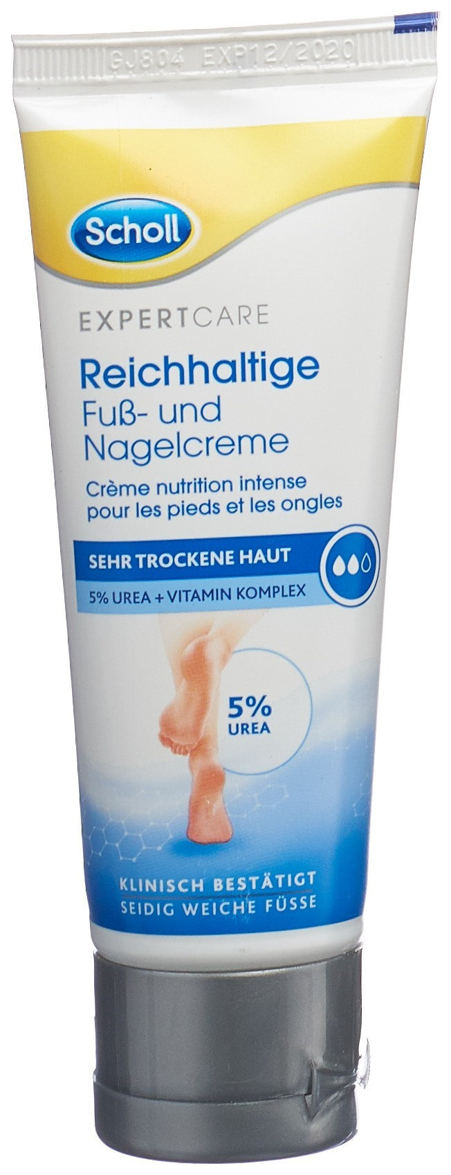 Scholl Crème Nutrition Intense Pieds & Ongles | 75 ml