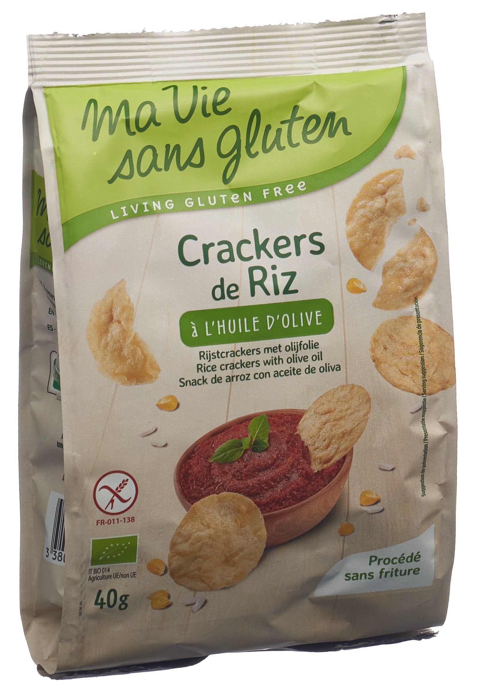 MA VIE S GLUT Crackers Riz Huile d&