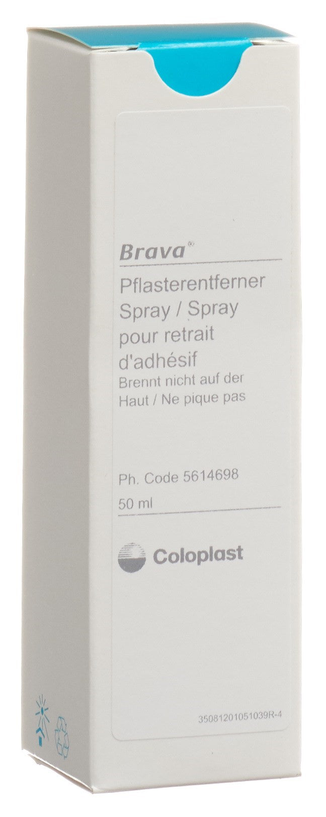 BRAVA Dissolvant Adhésif Doux 50 ml | Peau Protégée