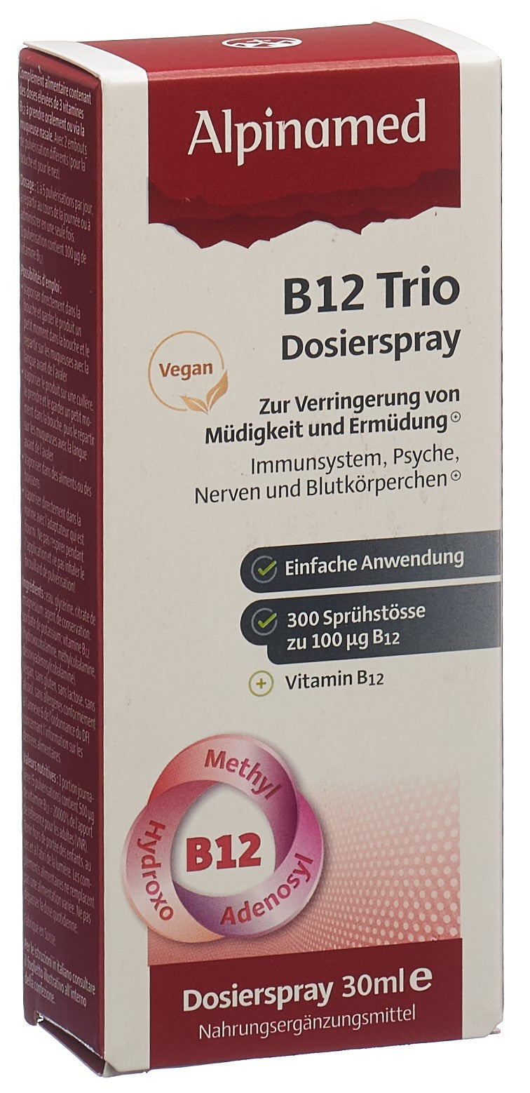 ALPINAMED B12 Trio spray doseur fl 30 ml