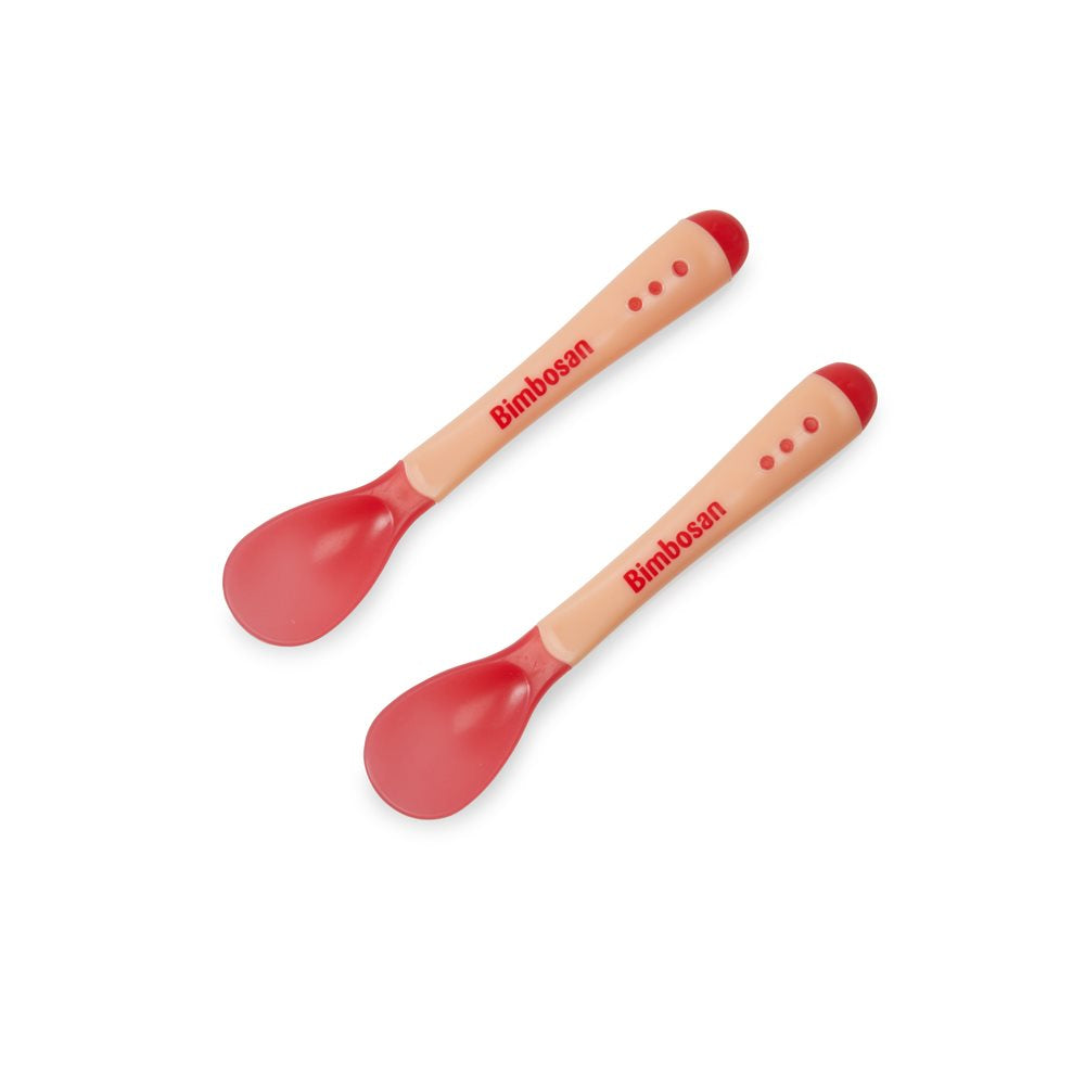 Bimbosan Cuillères Rose 2 Pièces Bébé | Alimentation Facile
