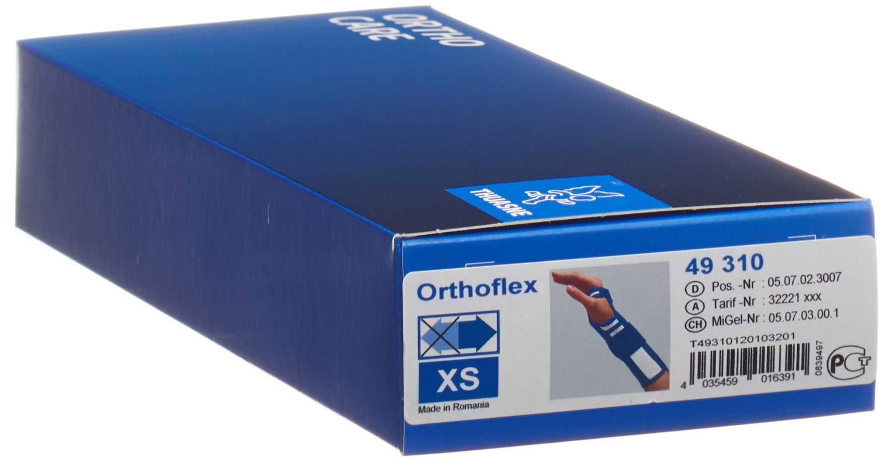 THUASNE Orthoflex Orthèse Poignet Taille S Blanc | Soutien Douleur