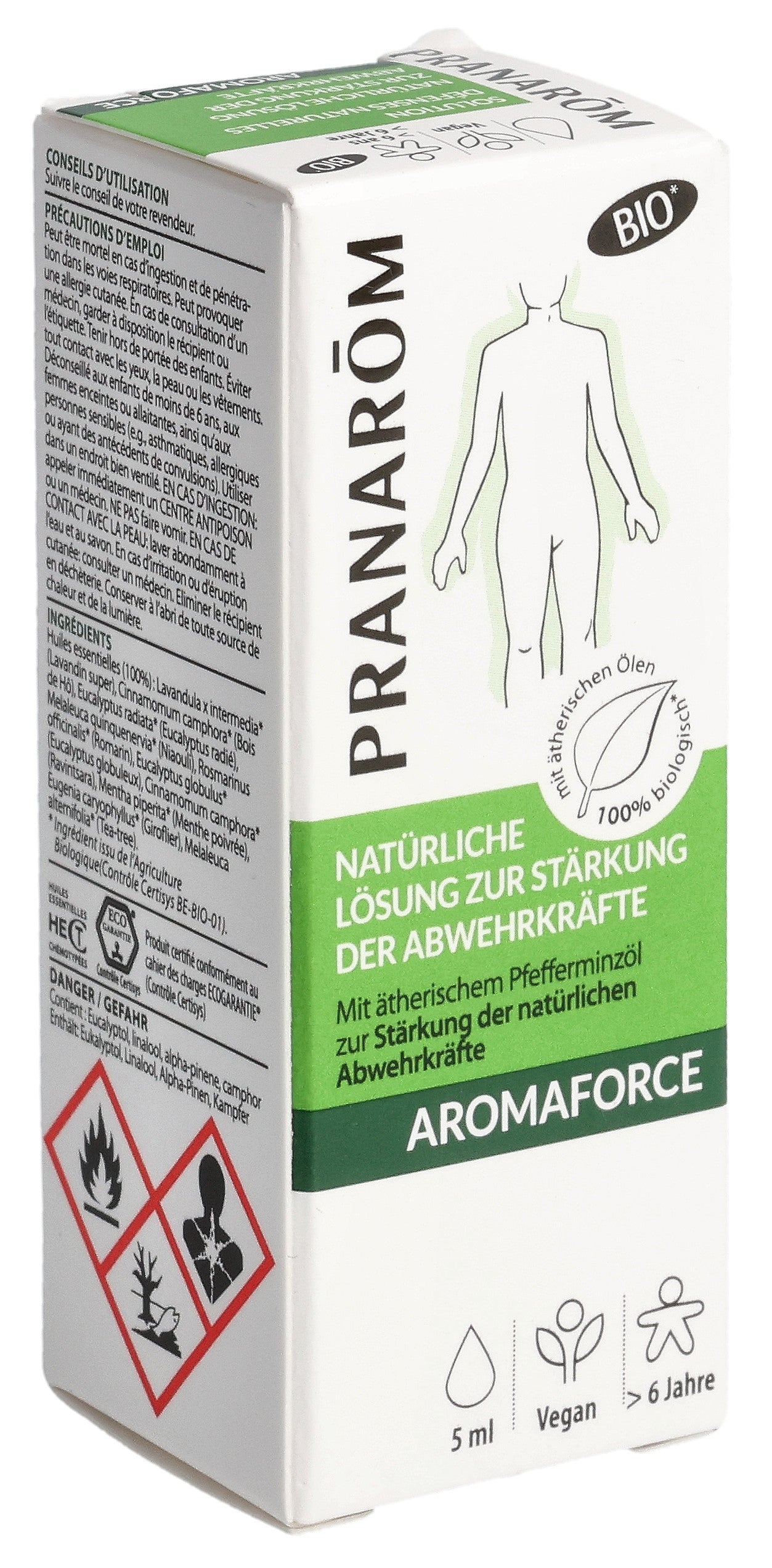 PRANAROM Aromaforce Solution Défenses Naturelles Bio 5 ml | Immunité