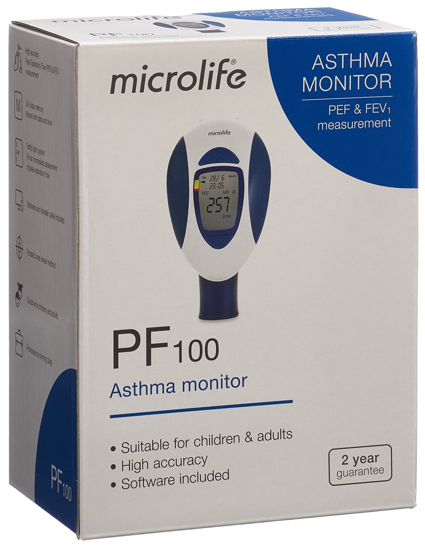 MICROLIFE PF100 Moniteur Asthme Électronique Précis | Dispositif Médical