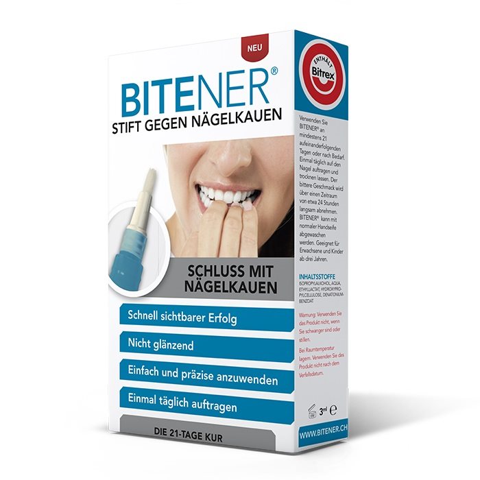 BITENER Vernis Anti-Rongement Ongles avec Bitrex 3 ml