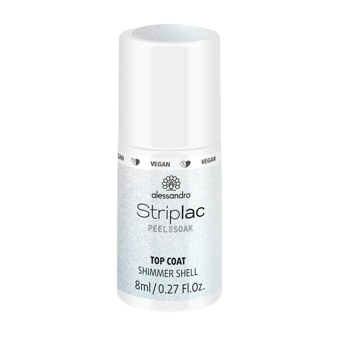 ALESSAN Striplac Top Coat Shimmer Shell 8 ml