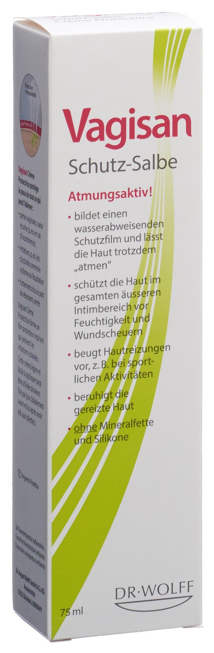 Vagisan Crème Protectrice Apaisante | Tube 75 ml