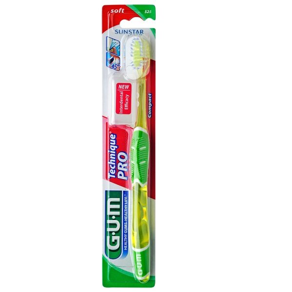 GUM Pro Compact Brosse à Dents Souple | Soin Buccal Efficace