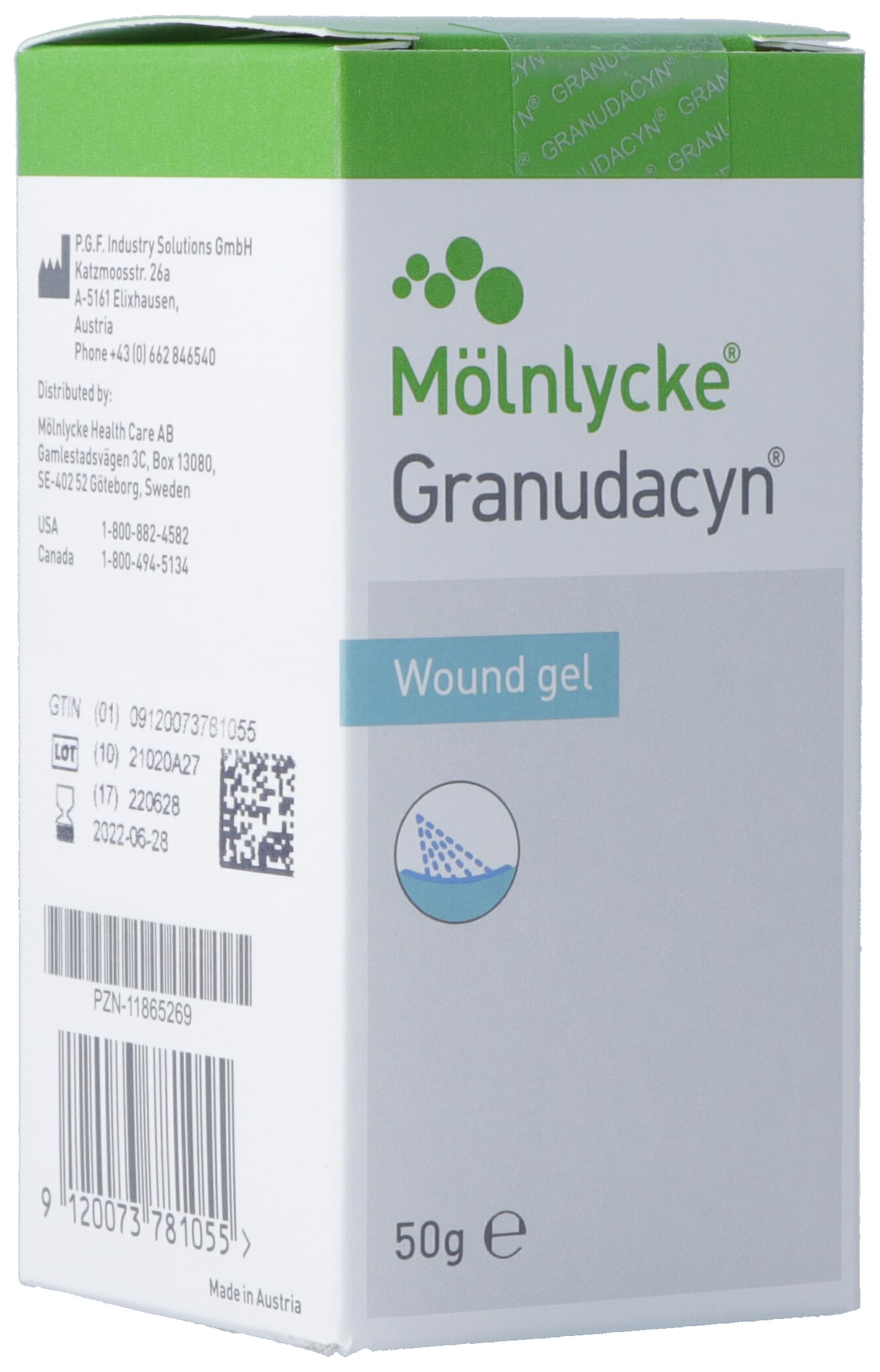 GRANUDACYN Gel Cicatrisant Rapide 50 g | Soin des Plaies