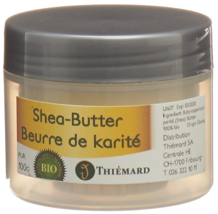 THIEMARD Beurre de Karité Pur Bio 100g : Soin Visage & Corps