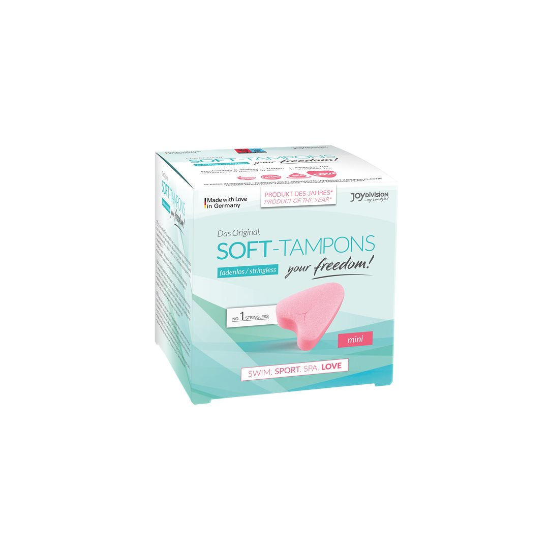 SOFT-TAMPONS Mini Tampons Hygiéniques Confort & Sécurité | 3 Pièces