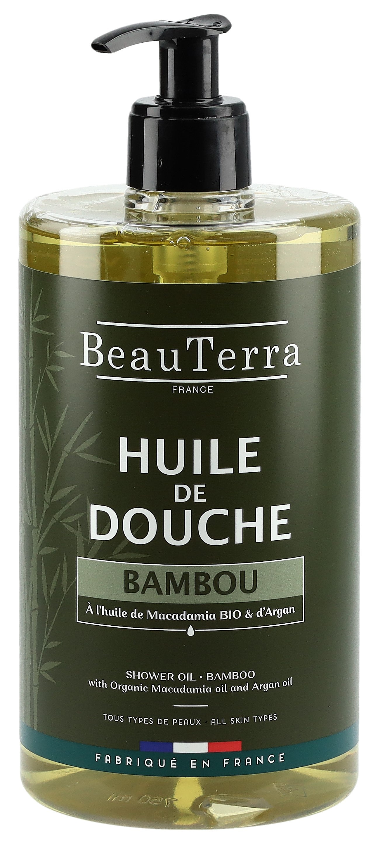 BEAUTERRA Huile de Douche Bamboo Douceur 750 ml