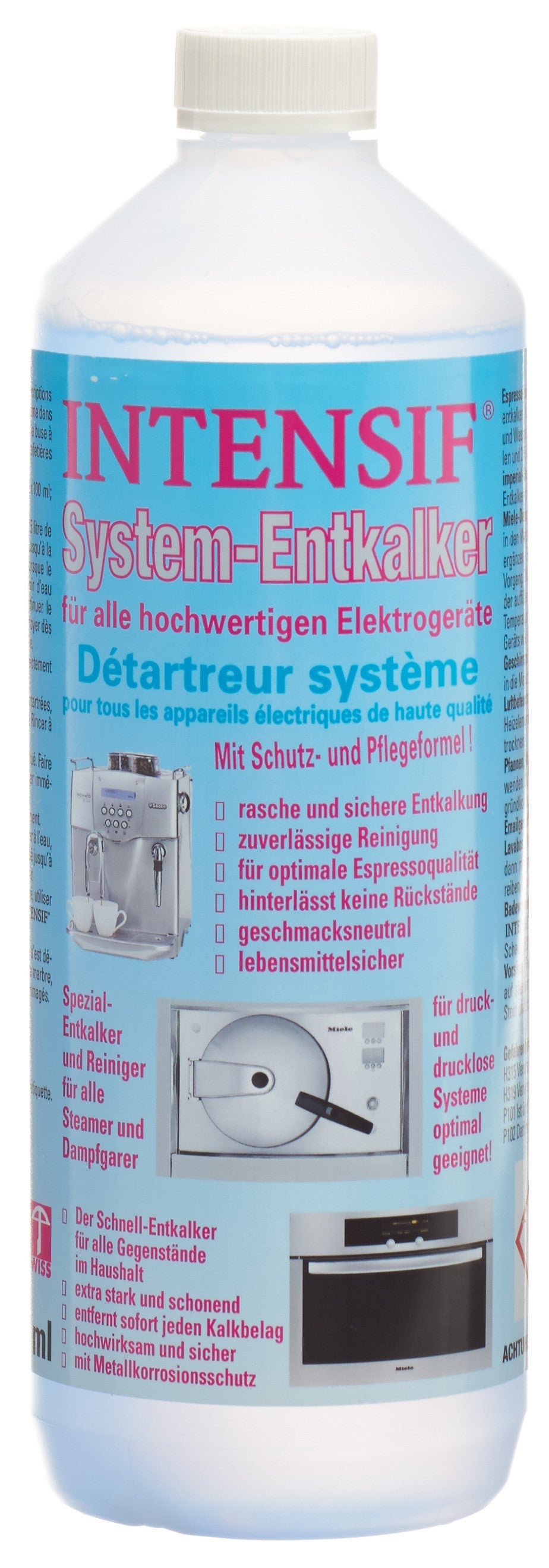 INTENSIF Système Détartrant Lait 1000 ml | Soin Corps Hydratant